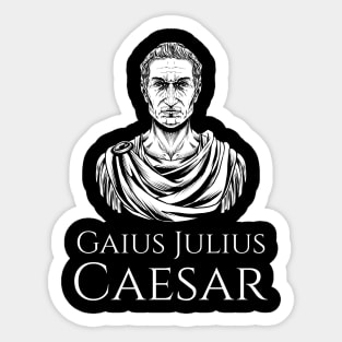 Gaius Julius Caesar - Ancient Roman History Sticker